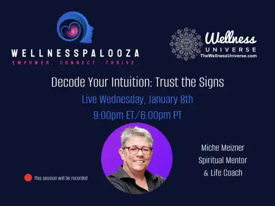 Wellnesspalooza 2025 Miche Meizner와 함께 직감을 해독하세요