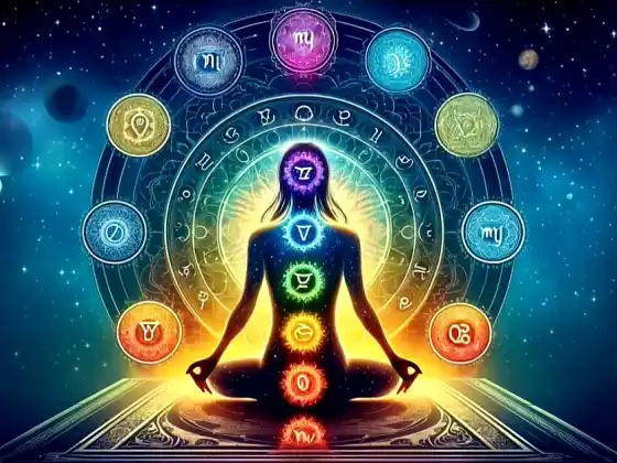 Meditação de equilíbrio e limpeza de chakras